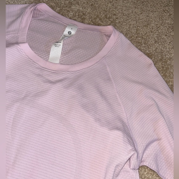 NWT Lululemon Swiftly Tech Long-Sleeve Shirt 2.0 *Race Length Meadowsweet Pink - Picture 7 of 12